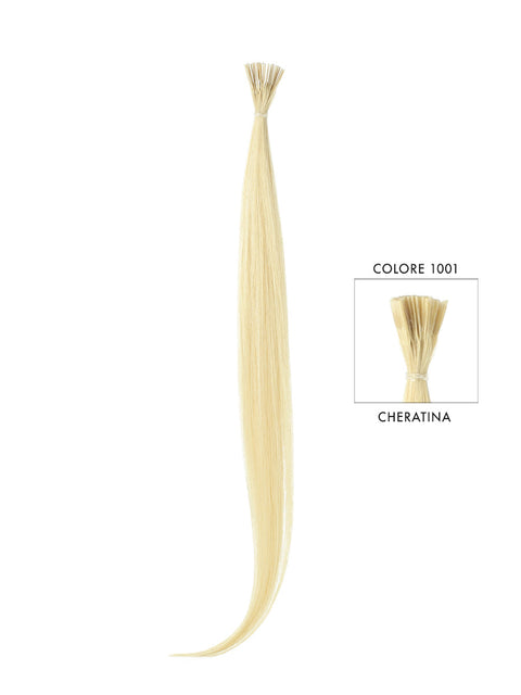 Fusion Hair Extension, Straight | 1001