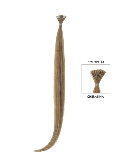 Fusion Hair Extension , Straight  | 14