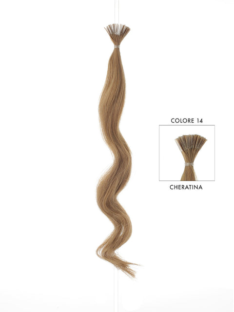 Fusion Hair Extension, Wavy | 14