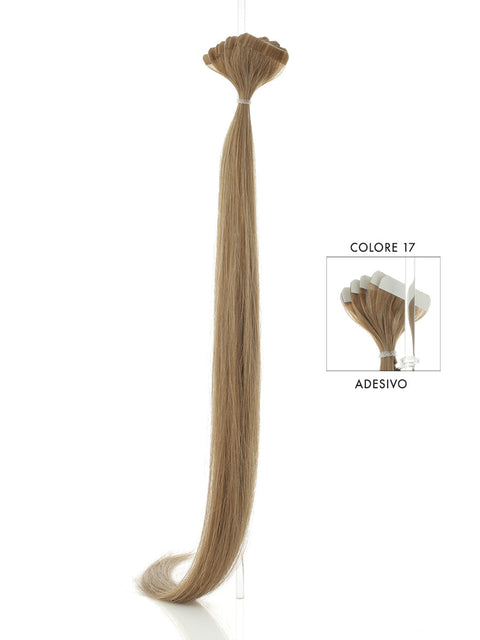 Tape Hair Extensions, Straight | 17