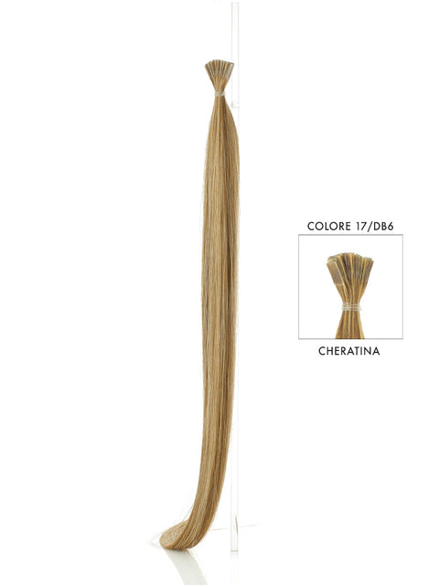 1 GRAM FUSION HAIR EXTENSION, STRAIGHT | 17-DB6