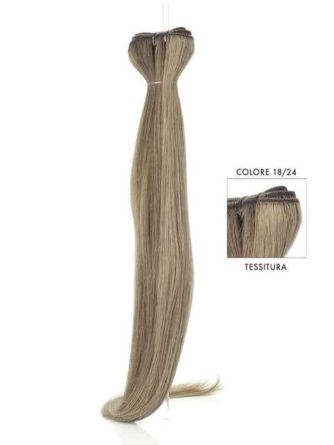MACHINE SEWN WEFT/ STRAIGHT/ 100 gr | 18-24