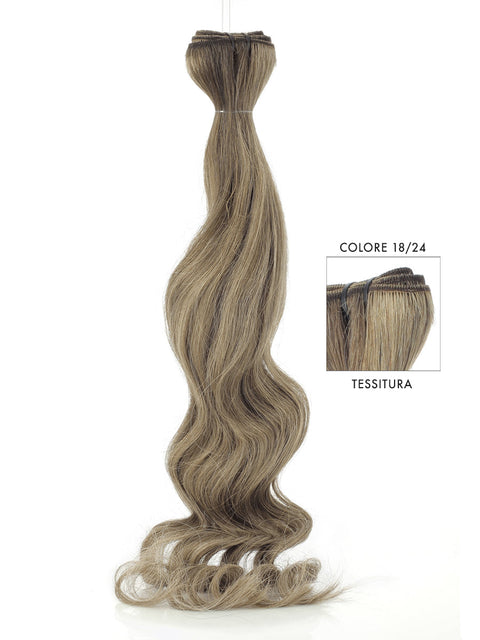 MACHINE SEWN WEFT/ WAVY/ 100 gr |18-24