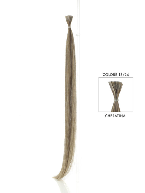 Fusion Hair Extensions, Straight| 18-24
