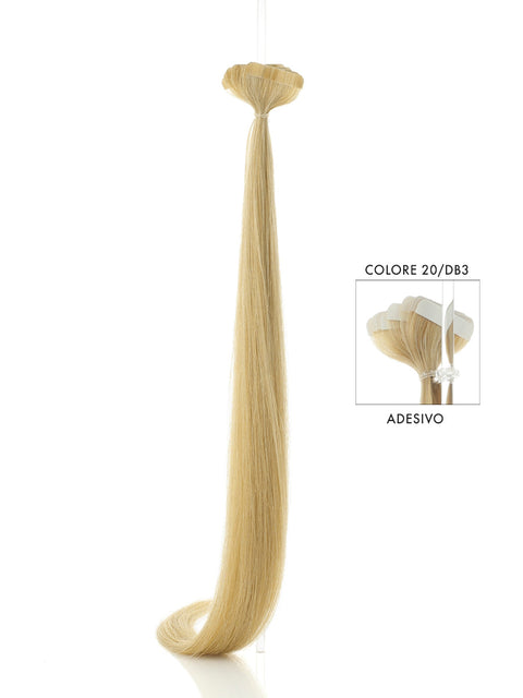 Tape Hair Extension, Straight | 20-DB3