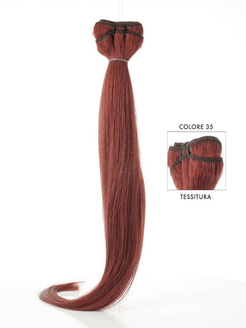 MACHINE SEWN WEFT/ STRAIGHT / 100 gr | 35