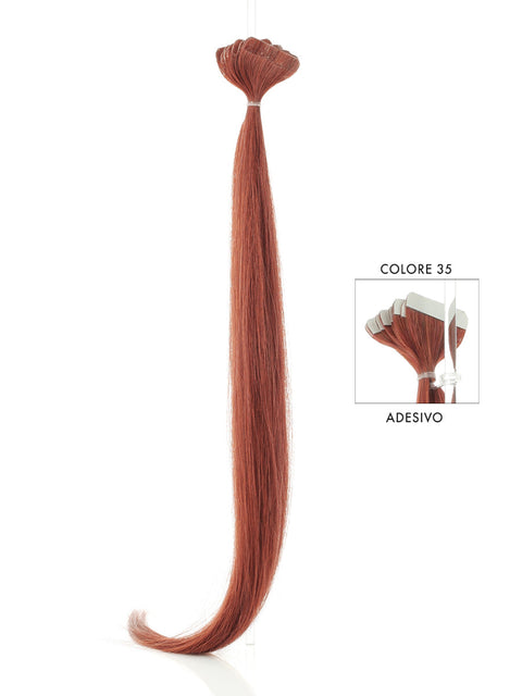 Tape Hair Extensions, Straight | 35