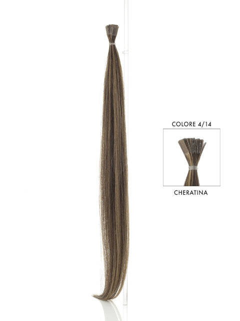 1 GRAM FUSION HAIR EXTENSION, STRAIGHT | 4-14