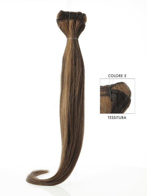 MACHINE SEWN WEFT/ STRAIGHT / 100 gr | 5