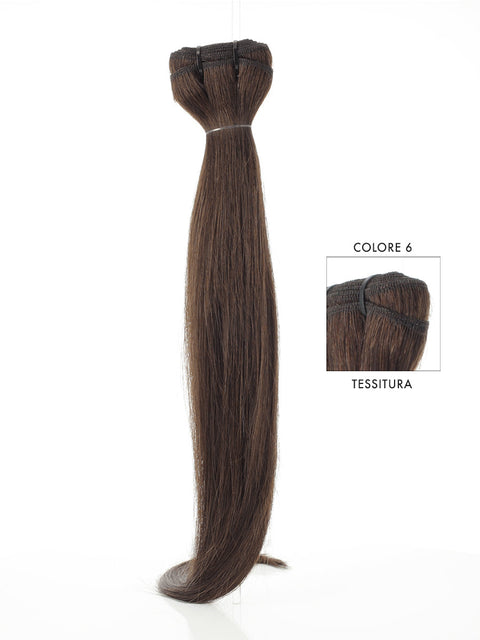 MACHINE SEWN WEFT/ STRAIGHT / 100 gr | 6