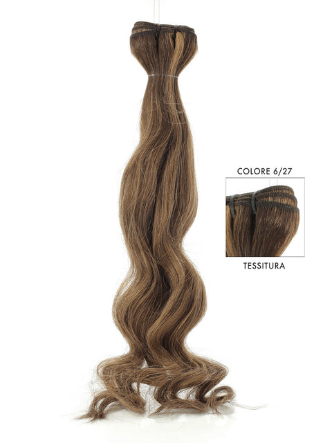 MACHINE SEWN WEFT/ WAVY/  100 gr | 6-27