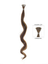 1 Gram Fusion Hair Extension /Wavy | 6-27