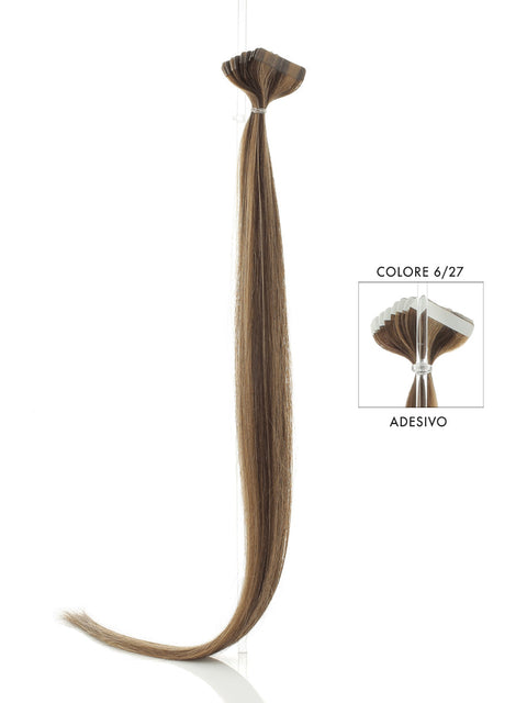 Tape Hair Extension, Straight | 6-27