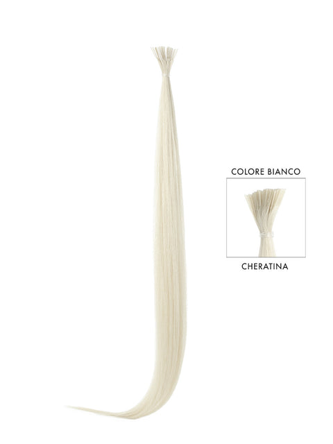 Fusion Hair Extension, Straight | BIANCO