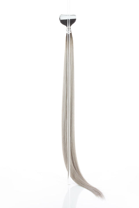 Ombre Tape Hair Extension , 50 cm  | 1B-SILVER